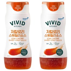 비비드키친 저칼로리 스윗칠리소스, 320g, 2개