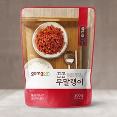 곰곰 국산 불린무로 만든 무말랭이, 200g, 1개