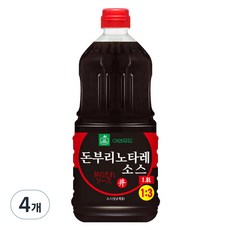 이엔푸드 돈부리노타레소스, 1.8L, 4개