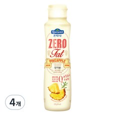 豐塔納無脂沙拉醬菠蘿味, 230g, 4個