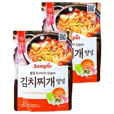 Sempio 膳府 泡菜鍋專用醬汁，75g，2人份, 2包