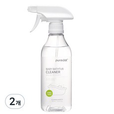 퓨어닷 NEW 아기 욕조클리너 욕실세정제, 2개, 500ml