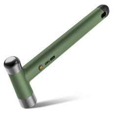 deLi 得力 Tools Home系列多功能不鏽鋼中型鎚子 綠色 EHT7008L, 1個