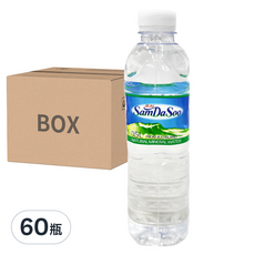 JEJU SamDaSoo 濟州三多水 火山岩盤礦泉水 0.5L 20瓶, 500ml, 60瓶