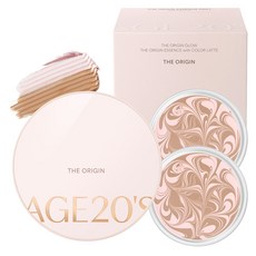 에이지투웨니스 디오리진 에센스 파운데이션 팩트 본품 12.5g 1개 + 리필 12.5g 1개, 23호 핑크라떼 23호 핑크라떼, 1세트