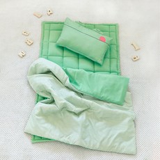 shez Home 兒童睡墊組, 綠色青蛙款