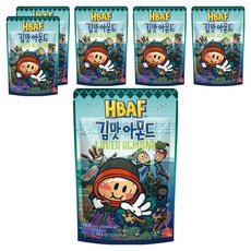바프 김맛 아몬드, 120g, 6개
