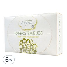 簡單溫和的棉籤, 200入, 6個
