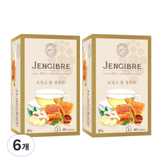 도밍고 꿀생강차, 1.5g, 20개입, 6개