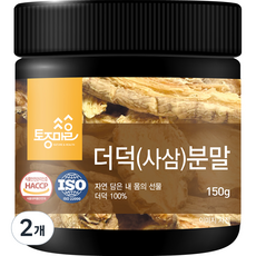 토종마을 더덕 사삼 분말, 150g, 2개