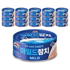 사조참치 마일드, 135g, 16개