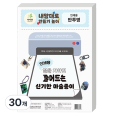 더이안 인쇄 프린트용 마술종이 반투명, 30개