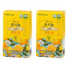WHOLE Life 檸檬汁隨身包 14條入, 280g, 2個