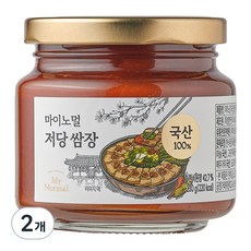 마이노멀 저당 쌈장, 230g, 2개