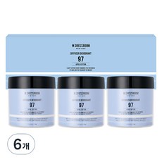 W.DRESSROOM 室內芳香劑 No.97 April Cotton, 110g, 6個