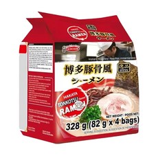 AceCOOK 博多豚骨風味袋麵, 濃郁湯底, 正宗風味, 宵夜或正餐的理想選擇, 4包
