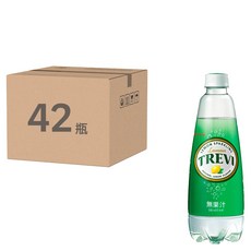LOTTE 樂天 TREVI 氣泡水, 韓國原裝進口，清爽氣泡水，冰涼口感, 500ml, 42瓶