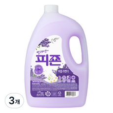 피죤 레귤러 섬유유연제 퍼플라벤더, 2.5L, 3개