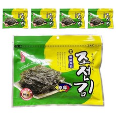 良澔 金朝鮮海苔 原味 30g*5包 (韓國海苔、酥脆海苔、原味海苔、休閒零食)