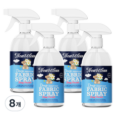 니트앤클린 딥 퍼퓸 섬유 탈취제 베이비파우더, 8개, 500ml