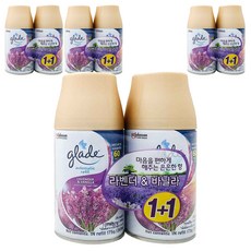 그레이드 자동분사 방향제 라벤더 & 바닐라 리필, 269ml, 8개