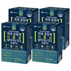 JW중외제약 리얼메디 국대 초임계 식물성 알티지 오메가3, 30정, 4개