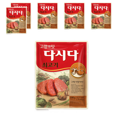 다시다 쇠고기, 100g, 6개