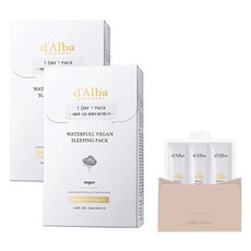 달바 워터풀 슬리핑팩 4ml x 24p + 키트 4ml x 3p 세트, 1세트, 108ml