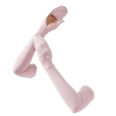包手冰絲防曬袖套 Set 3, 涼感布料, 櫻花粉, 手圍13~17cm