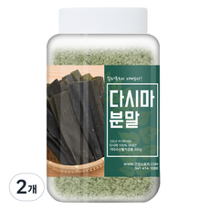 건강스토리 국내산 다시마 가루, 300g, 2개