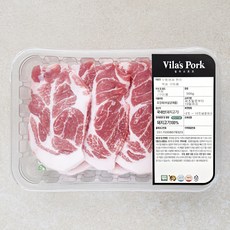 빌라스포크 무항생제 인증 목심 구이용 (냉장), 500g, 1개