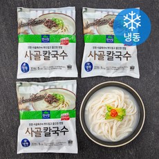 면사랑 사골칼국수 (냉동), 314g, 3개