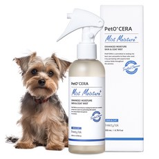 Breezy tail 狗狗Petocera保濕低刺激噴霧 保濕Plus 嬰兒爽身粉香, 200ml, 1個