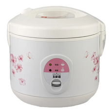 大家源 六人份電子鍋 TCY-3016, 單鍵輕鬆操作, 直熱式炊煮, 內蓋方便拆洗, 易潔不沾內鍋, 一體式飯匙架, 可拆式集水盒