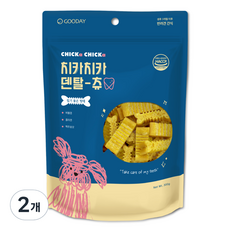 굿데이 강아지 치카치카 덴탈츄 간식, 치석제거, 300g, 2개 - 치카하개