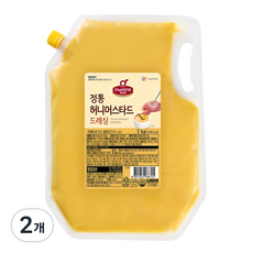 Chefone 正統蜂蜜芥末醬, 2kg, 2個