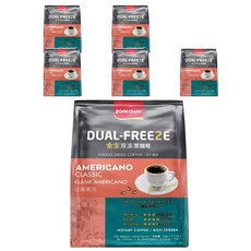 金寶雙凍美式黑咖啡，100%冷凍乾燥咖啡，經典美式風味, 2g, 30入, 6袋