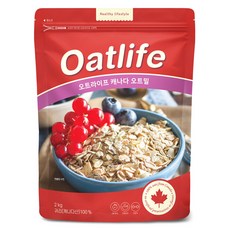 Dubosikpum Oatlife 加拿大燕麥片, 2kg, 1個