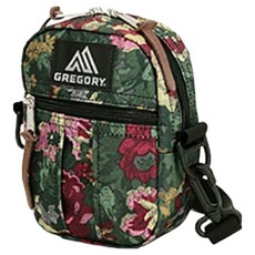 Gregory 1.5L QUICK POCKET 斜背包 - 65474 花園迷彩, 輕巧便攜, 1入
