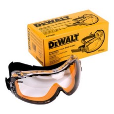 DEWALT 得偉 DPG82 護目鏡, 聚碳酸酯鏡片, 99.9% UVA/UVB 防護, 1個
