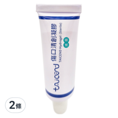 tAicend 泰陞 傷口清創凝膠 滅菌25ml 2條裝, 25ml, 2條