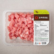 돈마루 한돈 등심 카레용 (냉장), 600g, 1개