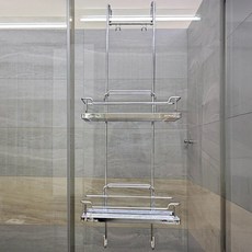 DAY&DAY 304不鏽鋼方型淋浴門活動架 雙層, ST2295-2