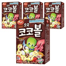 포스트 오곡 코코볼, 570g, 4개