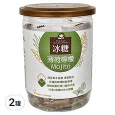Medolly 蜜思朵 冰糖薄荷檸檬 Mojito, 204克, 台灣製造, 17g, 12包, 2罐