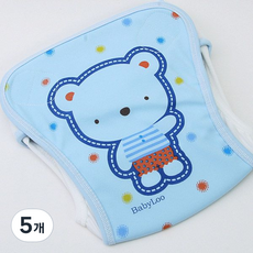 babybear 小熊尿布兜, 藍色, 5件