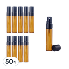 차광 향수 공병 5ml, 검정, 50개
