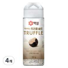 백설 찍어먹는 트러플솔트, 4개, 50g