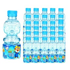 팔도 뽀로로 샘물 250ml, 지리산자연암반수, 40개