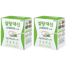 설탕대신 스테비아 스틱 30p, 60g, 2개